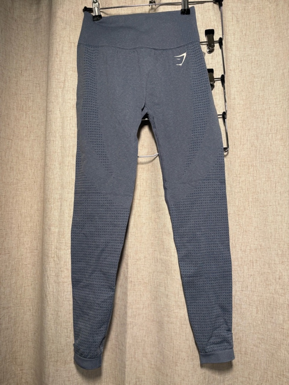 Gymshark Slate Blue Seamless High-Waist Leggings